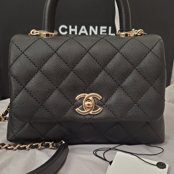 Brand New authentic Chanel Coco Handle extra mini - Picture 15 of 16